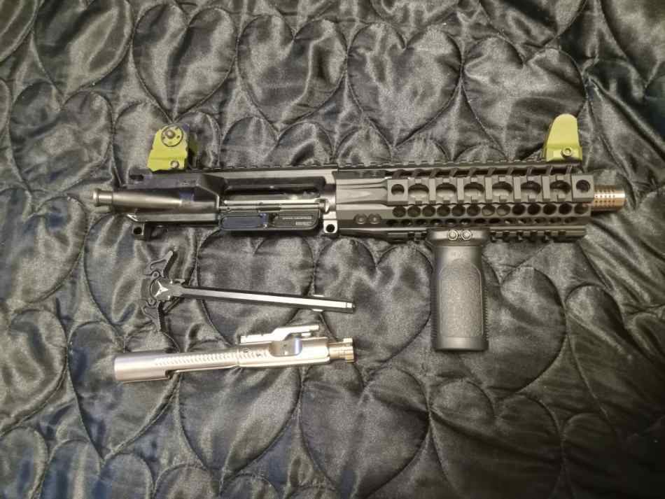 7.5&quot; .300 blackout upper trade 