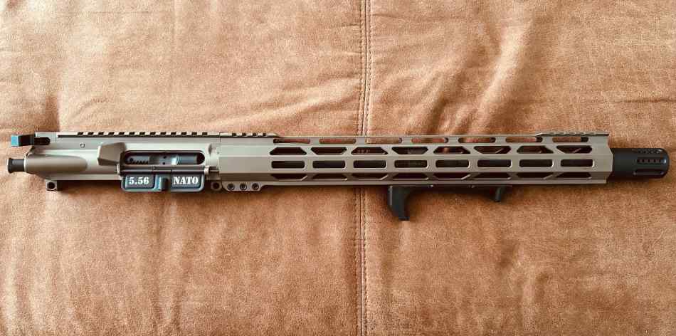 16” Db15 upper w/ BCG &amp; ambi CH