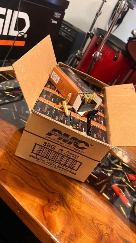 PMC 38SPL 132 gr. FMJ  1000 rds