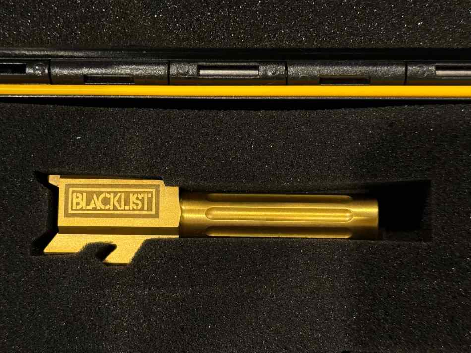 Glock 43 / 43X Ultra Match Barrel Blacklist Ind