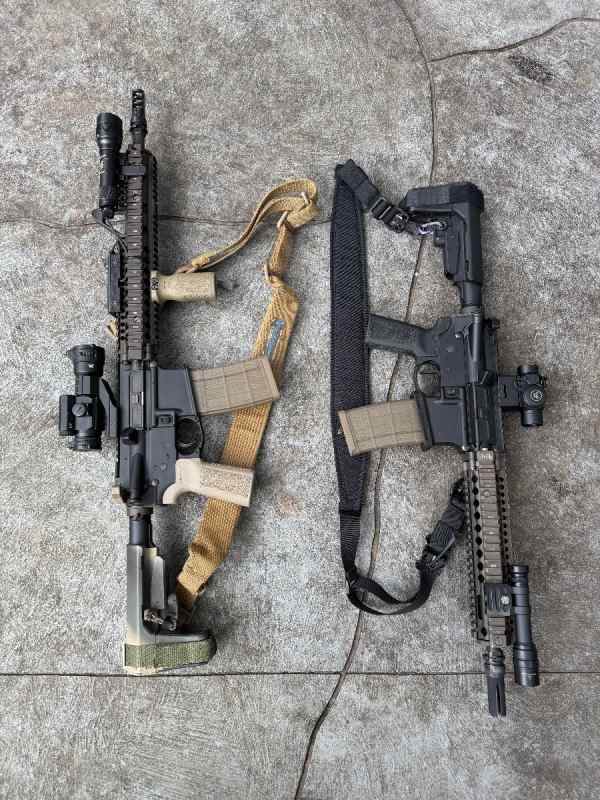 14.5 &amp; 10.3 5.56 ar15 builds