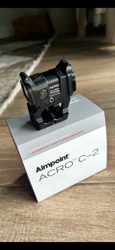 Aimpoint ACRO C-2 2.5 dot Scalarworks mount