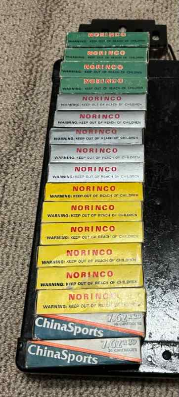 Norinco 7.62x39 vintage Chinese ammo