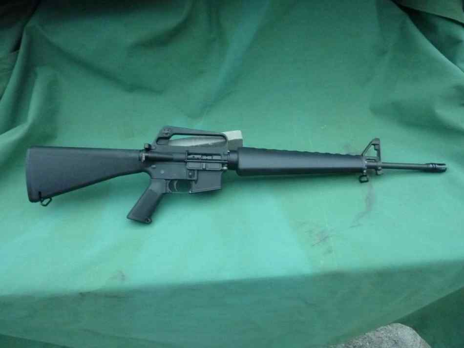 M16A1 Semi-Auto Retro New, with a 20 round mag.