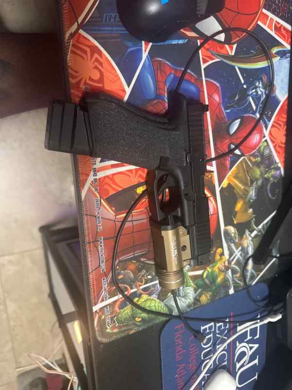 Glock 45 with radian ramjet 