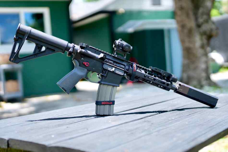 300 blackout AR pistol/SBR riffle 