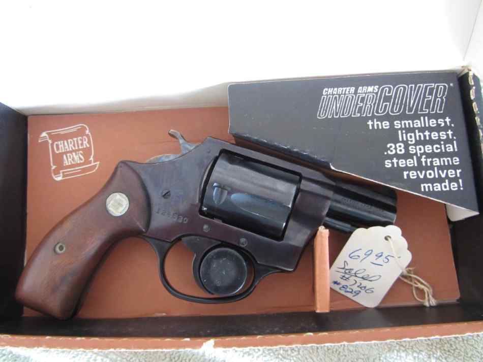 Vintage Charter Arms Undercover .38 Snubnose 1966 