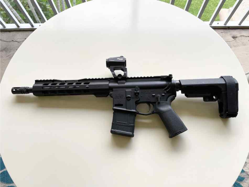 PSA 300 Blackout 10.5” AR Pistol with Red Dot