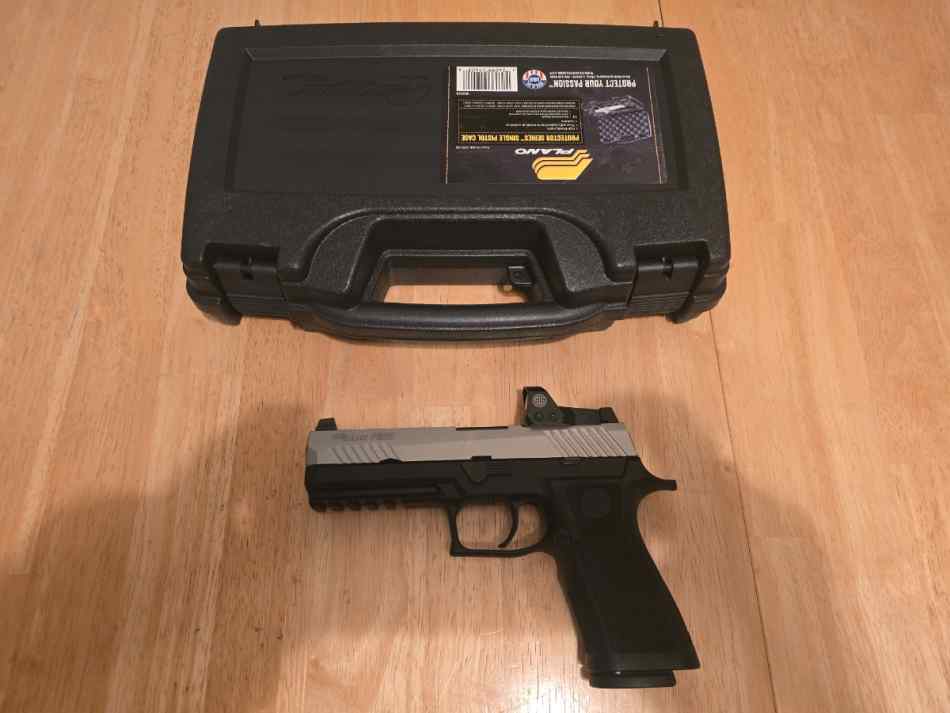 Sig Sauer P320 RXP Full Size, two-tone, Red dot