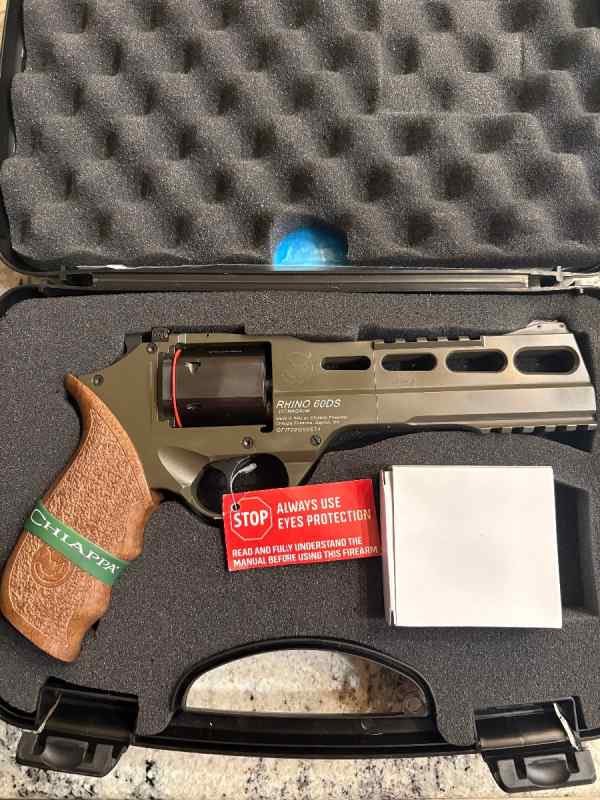 Chiappa Rhino 60DS 357 Magnum 6in Green