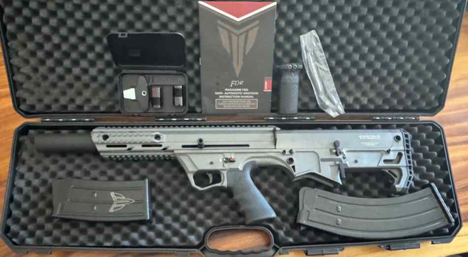 Black Aces Tactical FD12 Semi Auto Shotgun 