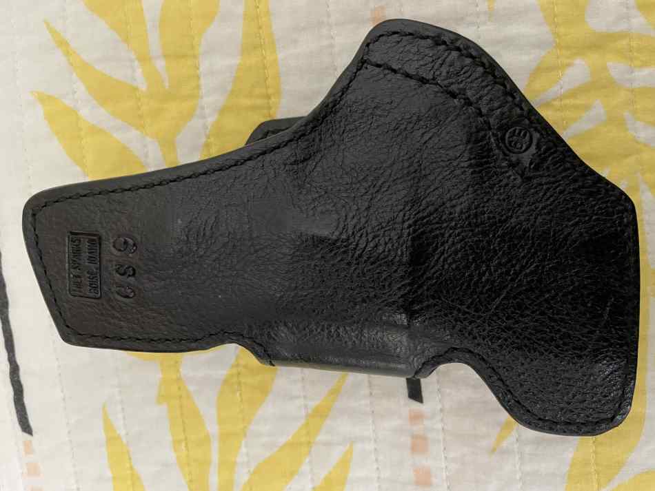 Milt Sparks Genuine leather holster
