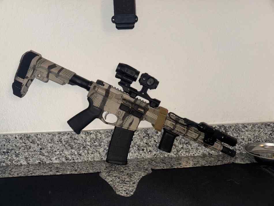 Aero Precision 11.5” AR Pistol + Attachments