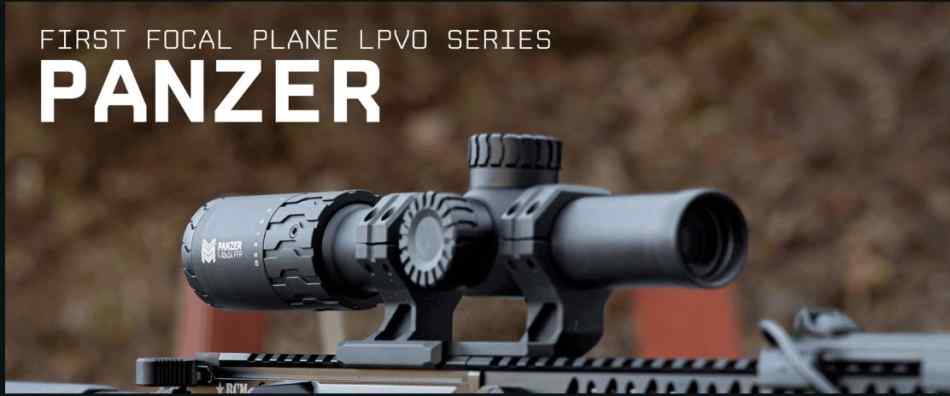 Monstrum Tactical Panzer 1-10x24 FFP LPVO