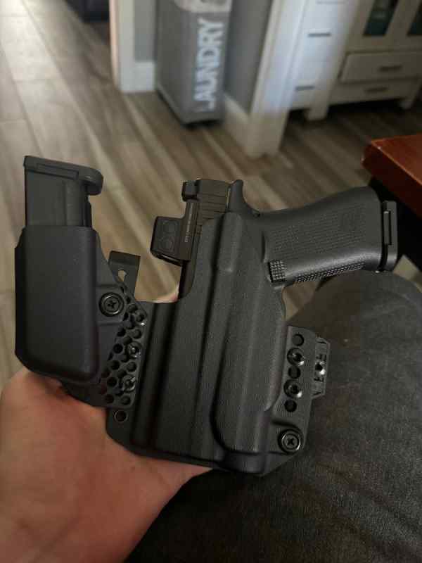 Glock 43x mos carry setup 