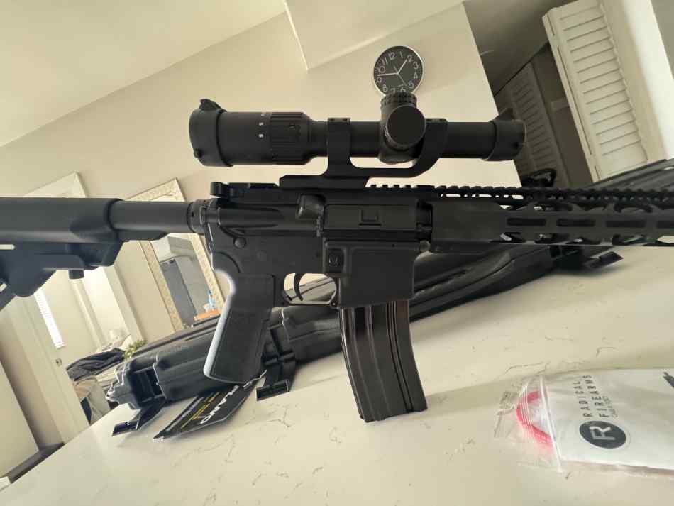 300 Blk up. Radical arms