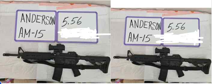 Anderson AM-15 with Aimpoint Comp M3 5.56