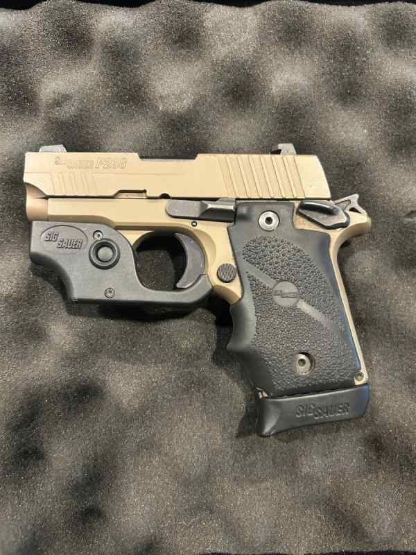 SIG P238 dark earth .380 