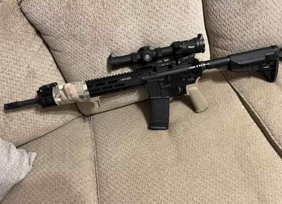 BCM AR-15 WITH SIG TANGO OPTIC AND RAIDER 13 RAIL
