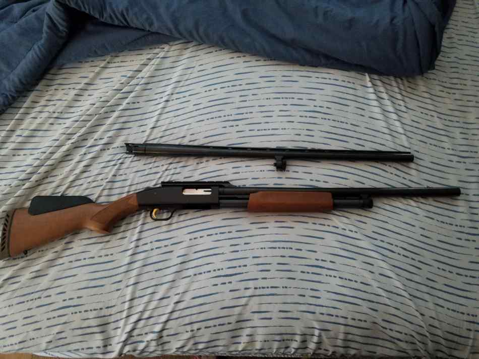 Mossberg 500 12 ga. rifled slug/field combo