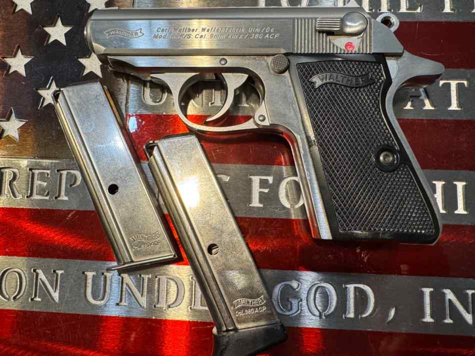 Walther PPK/S- Stainless 