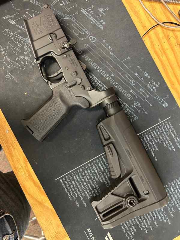 AR15 Adam’s arms complete lower RAVE 140 trigger