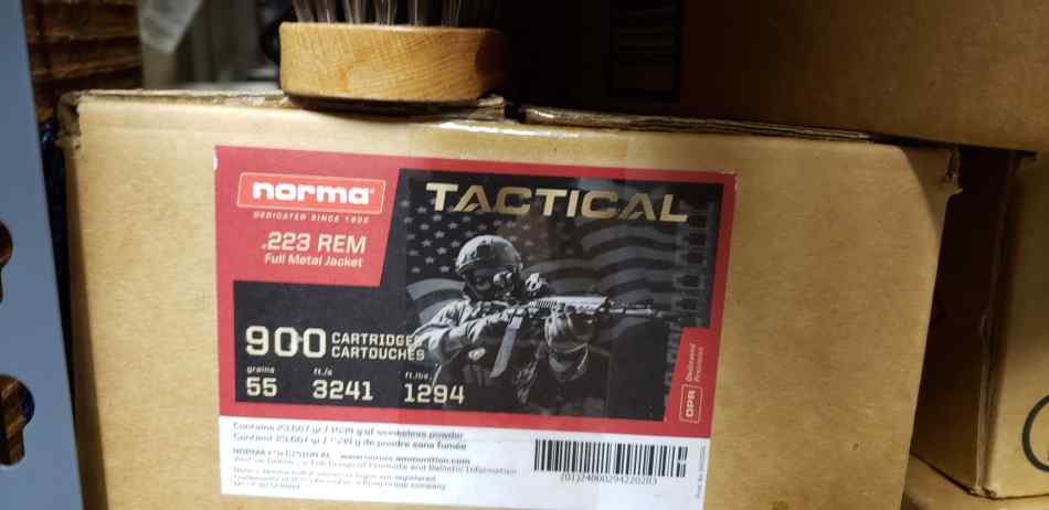 Norma .223 fmj 900rd case
