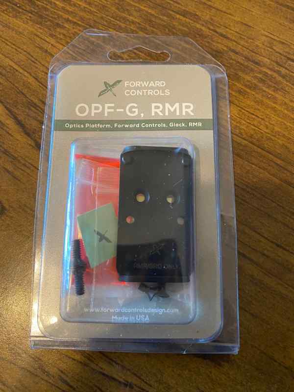 Forward Controls Design Glock MOS Plate