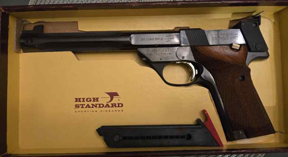 High Standard Supermatic Trophy Military 22lr MINT