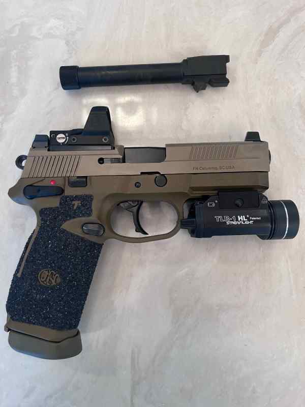FNX-45 TACTICAL W/ DPP, TLR-1 HL AND EXTRAS