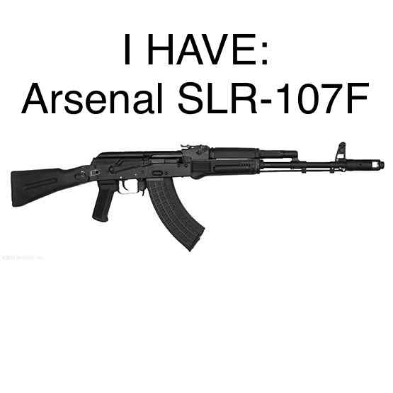WTT Arsenal SLR-107F
