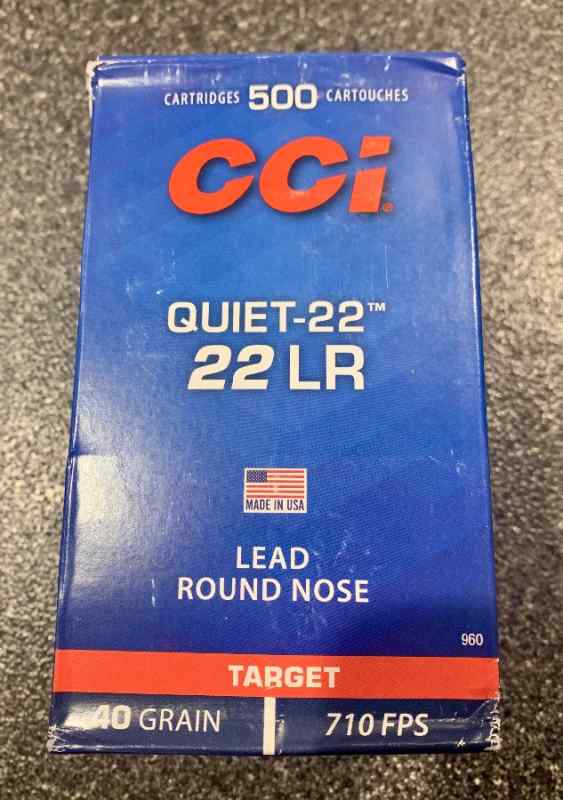CCI .22LR QUIET-22 