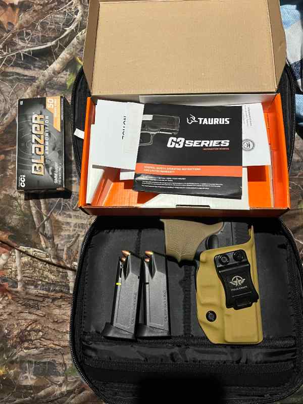 Taurus G3c w extras brandnew 
