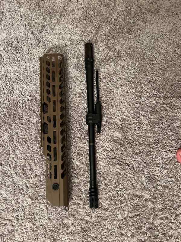 Mcx virtus 5.56 barrel and handguard