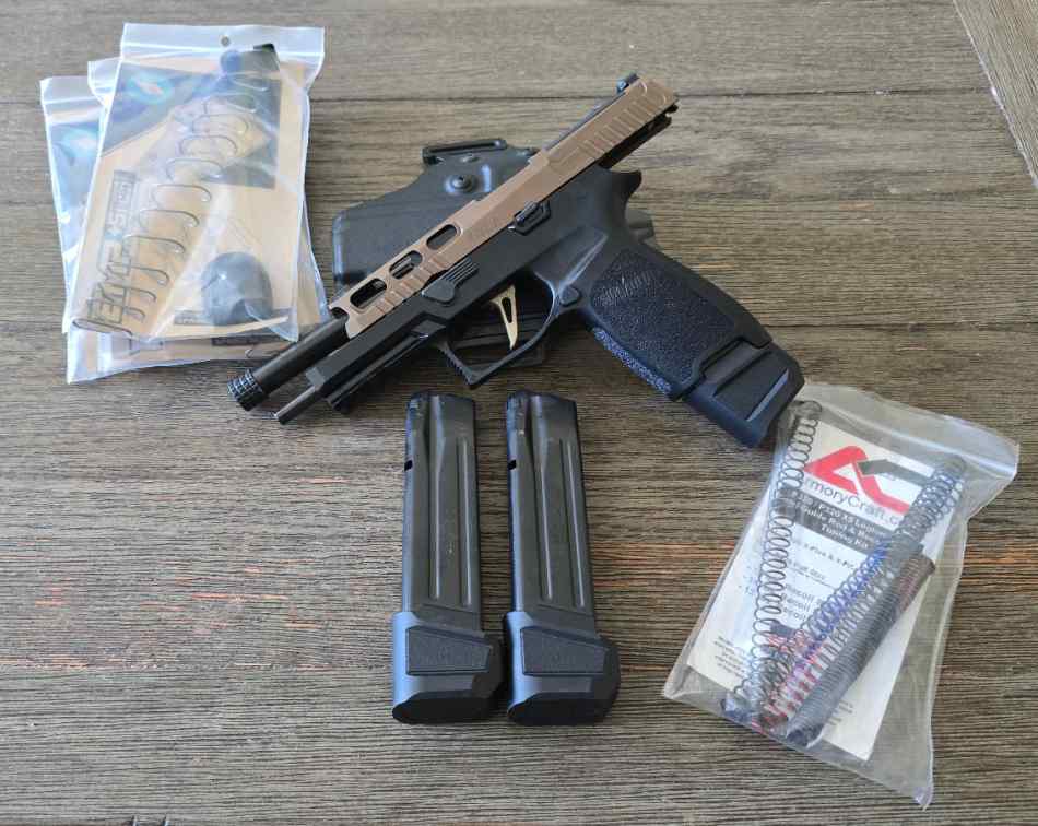 Sig P320 Full Size Build with upgrades