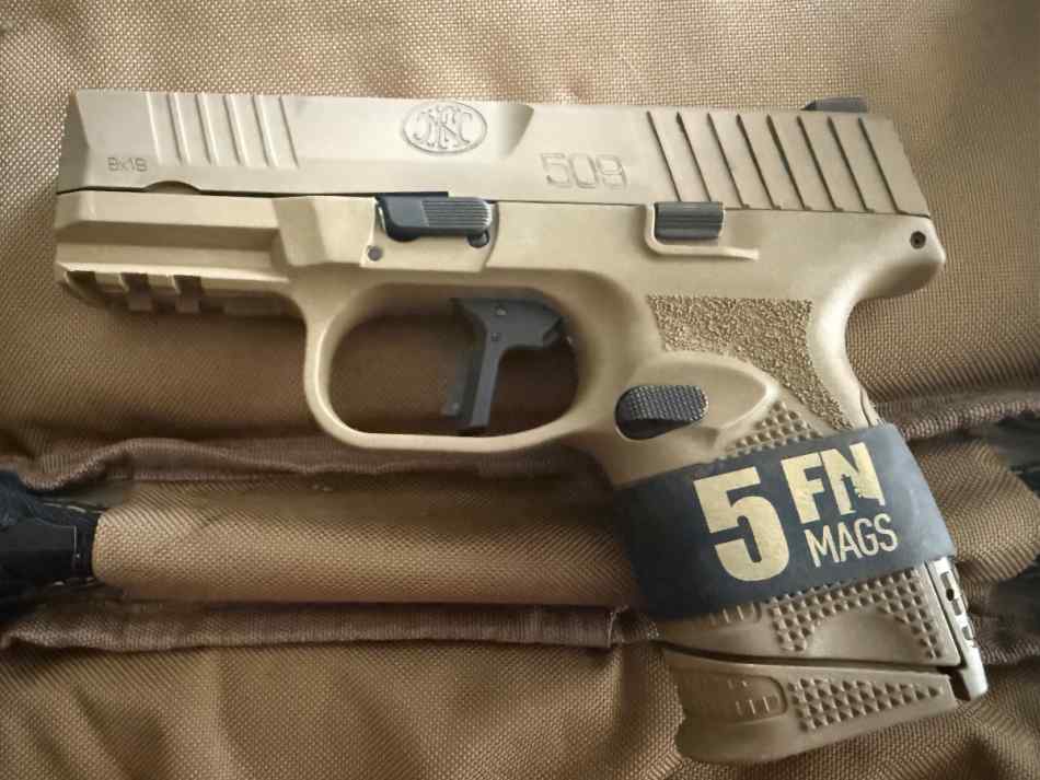 FN   PSA   Ruger pistols