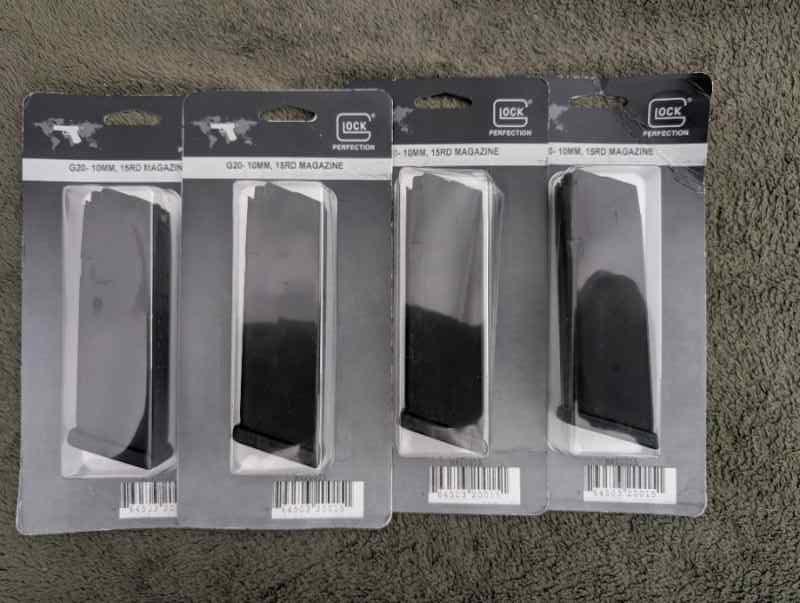 GLOCK 20 FACTORY HI-CAP MAGS