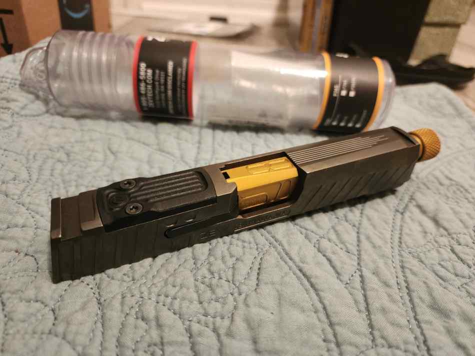 Rare Zev Octane p365 XL complete slide w barrel