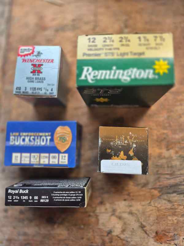 410 &amp; 12ga AMMO