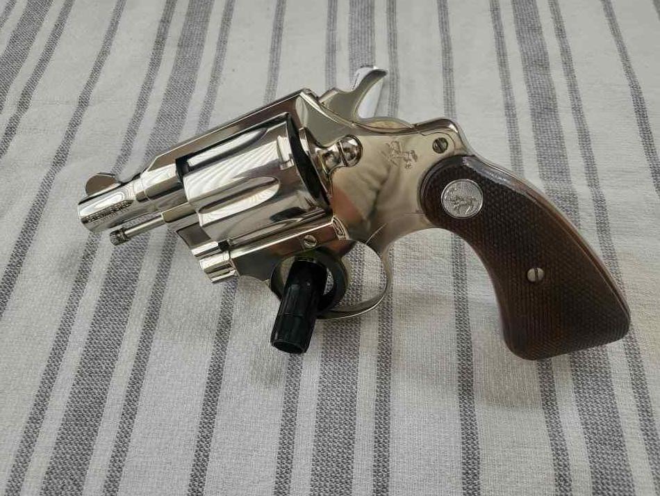 1964 Colt Detective Special  - Nickel Plated  