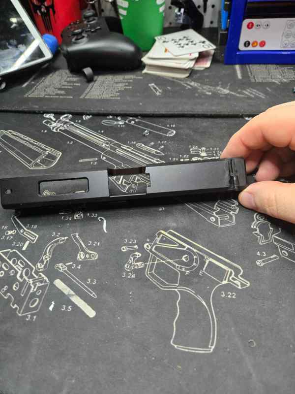 Brownells 19ls slide