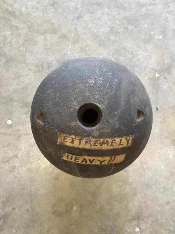 Monster Civi War Cannon/Mortar round 90lbs~~Inert