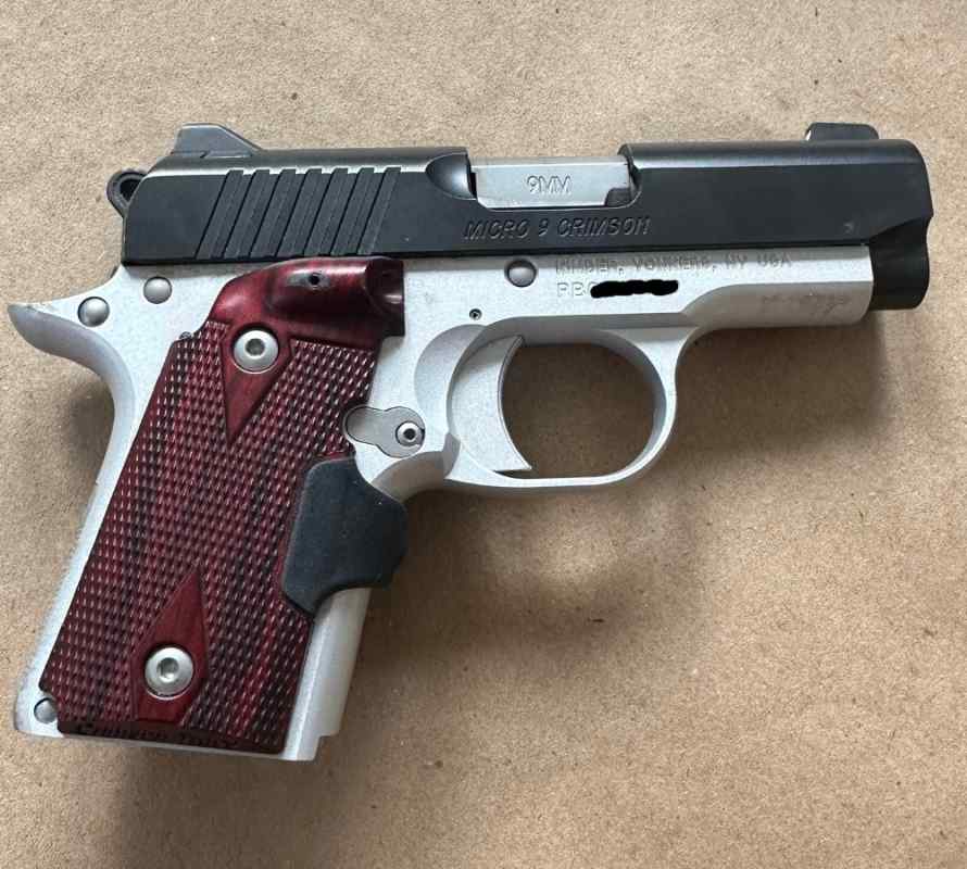 Kimber Micro 9 Crimson Trace