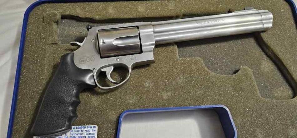 S&amp;W Model 500 never fired 8.38&quot; barrel
