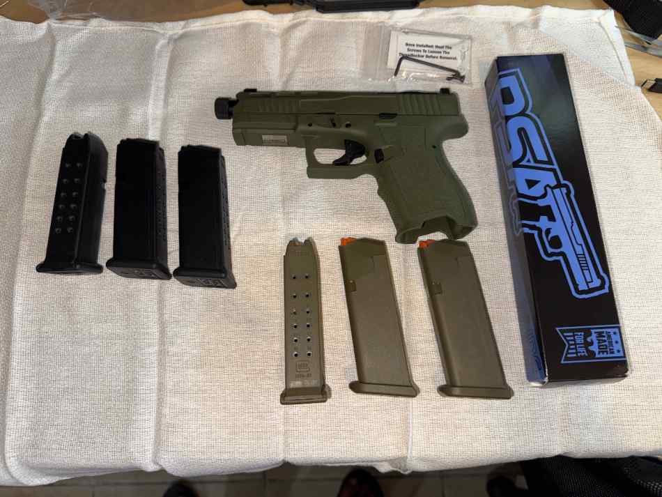 PSA Dagger compact 9mm sniper green
