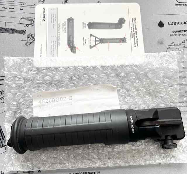 Wilcox grip with bipod