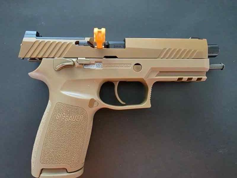 Sig M17 Commemorative w/display case NEVER FIRED!