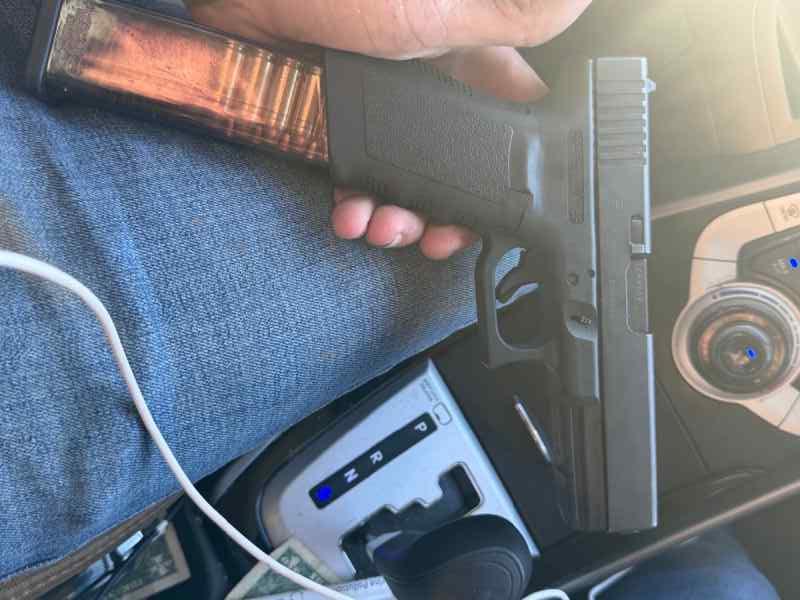 Glock 10 mm and 2 glock 45s 