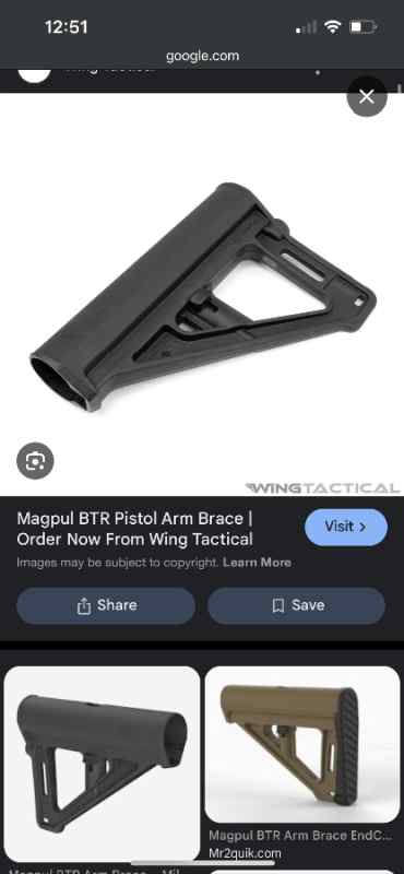 Looking for a Magpul BTR pistol brace!