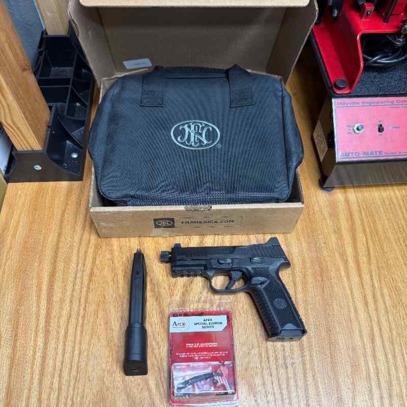 New FN 509 Tactical 17 &amp; 21 mags Apex trigger